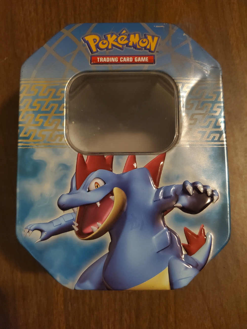 Pokemon 2010 Feraligatr tin can